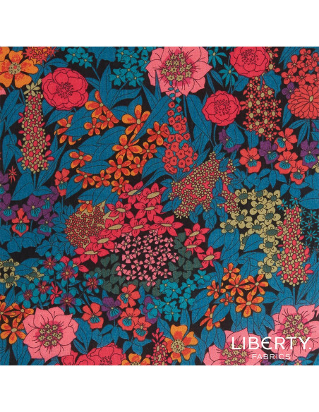 Tissu Liberty - Ciara spot bleu