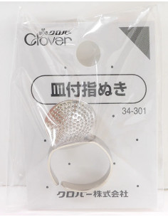 Clover sashiko metal disc