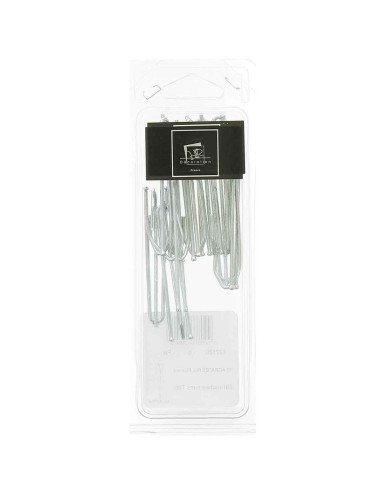 Staples with 2 Flemish fold branches, 30 mm head, high grip