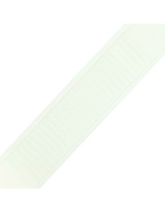 Cartridge pleat tape with flamingo pleats for staples - Ecru 2