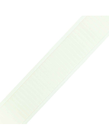 Cartridge pleat tape with flamingo pleats for staples - Ecru