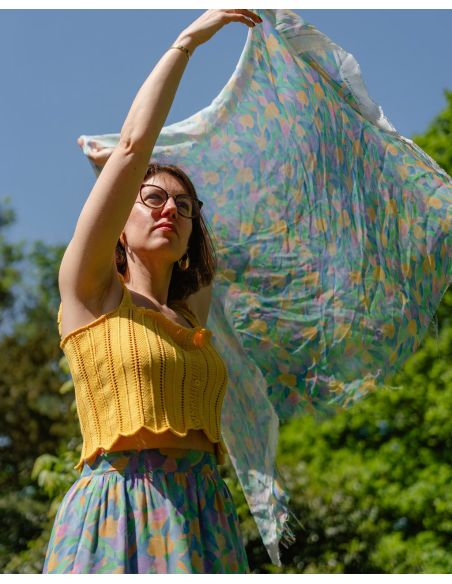 Tissu voile de viscose Kalidea - Lise Tailor