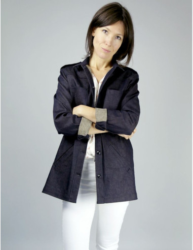 Tempo Jacket Pattern - Atelier Scämmit