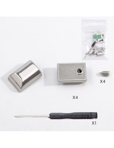 Set embouts zip et outils - Argent