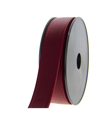 Faux leather strap - Hermès red