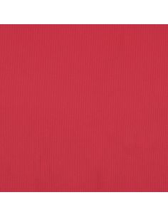 Ribbed cotton jersey fabric - Red 2