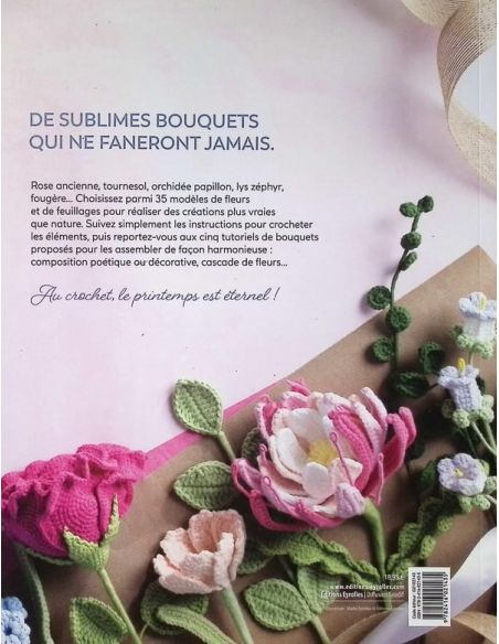 Livre Fleurs et feuillages au crochet