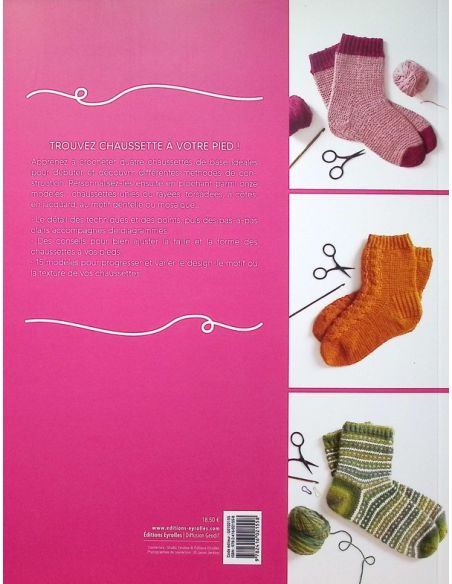 Livre Mes chaussettes au crochet