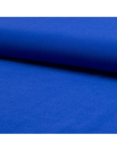 Viscose crepe fabric - Royal blue