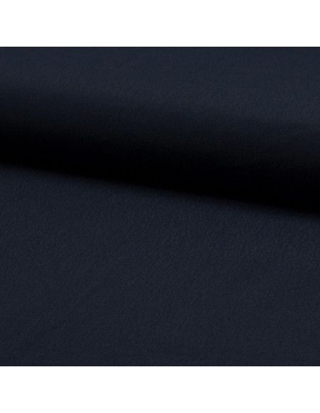 Viscose crepe fabric - Navy blue