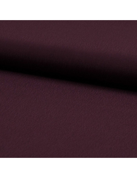 Viscose crepe fabric - Bordeaux