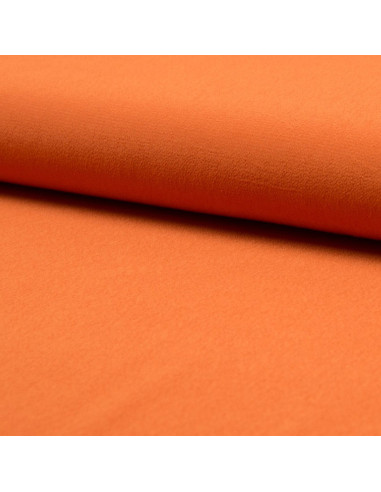 Viscose crepe fabric - Orange