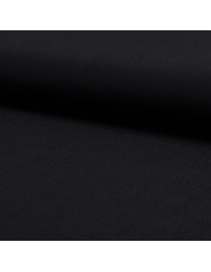 Viscose crepe fabric - Black