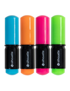 Set of 4 Silhouette highlighter pens