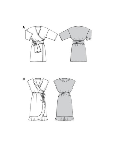 Dress pattern - Burda 6207