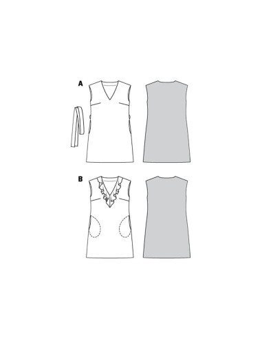 Dress pattern - Burda 6221