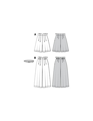 Bermuda pattern - Burda 6226