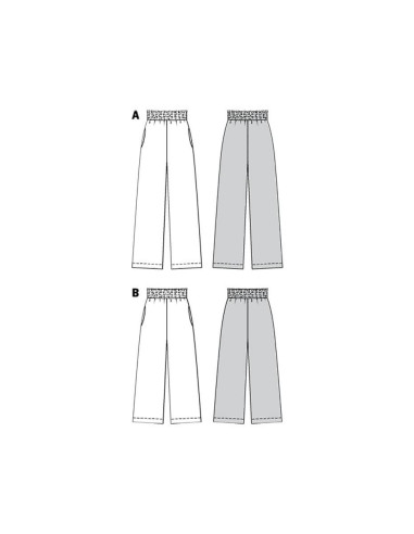Pants pattern - Burda 6229