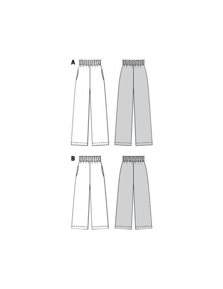 Pants pattern - Burda 6229