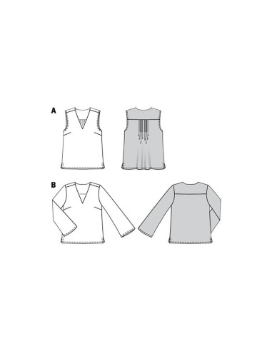 Blouse Pattern - Burda 6234
