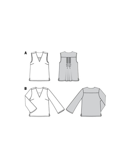 Blouse Pattern - Burda 6234