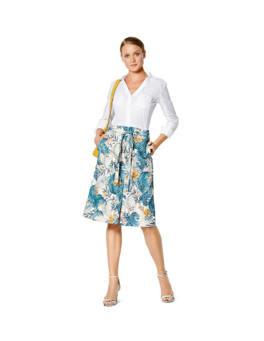 Skirt pattern - Burda 6235