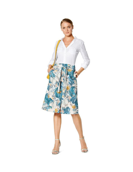 Skirt pattern - Burda 6235