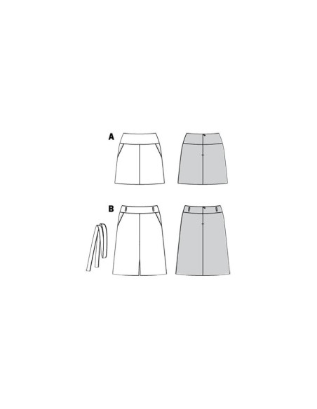 Skirt pattern - Burda 6235