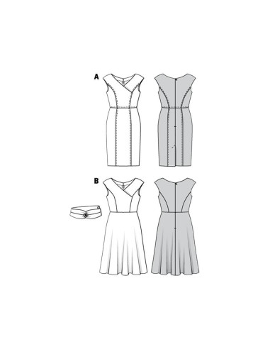 Dress pattern - Burda 6236