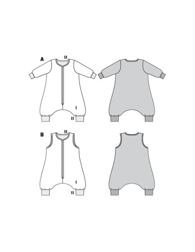 Sleeping bag pattern - Burda 9298