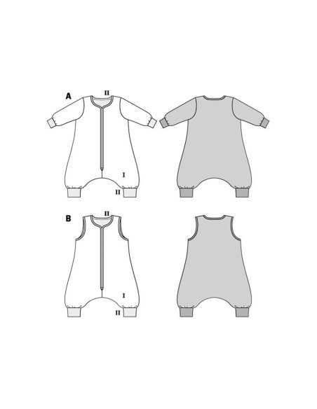 Sleeping bag pattern - Burda 9298