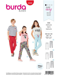 Pants pattern - Burda 9300