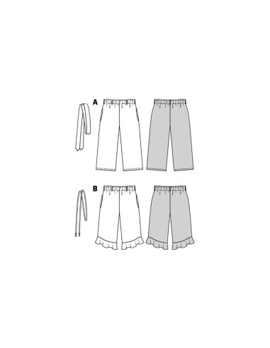 Pants pattern - Burda 9302