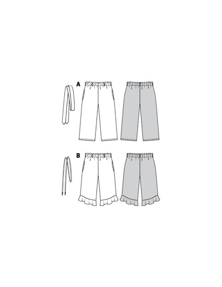 Pants pattern - Burda 9302