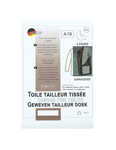 Tailor's woven fabric for sewing - 0.80 x 1.00 m 2