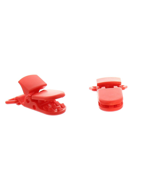 KAM Pacifier Clip - Red