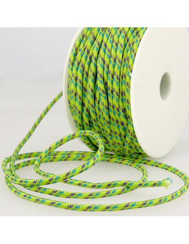 Multicolored sport cord - Green, blue, and purple