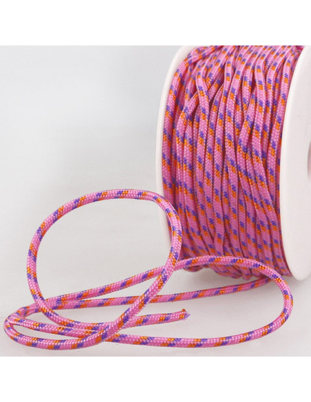 Multicolored sports lace - Pink, purple, and orange