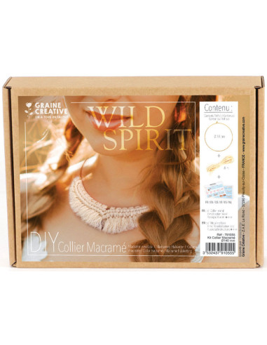 Macrame necklace kit