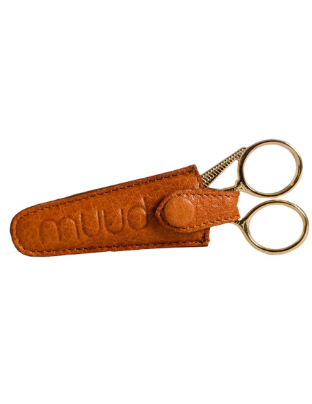 Muud Espoo Leather Protective Case for Embroidery Scissors - Whisky