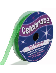 Dark green Celebrate organza ribbon - 6 mm x 8 m
