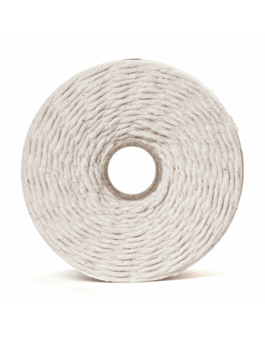 Natural 3 mm cotton macramé cord