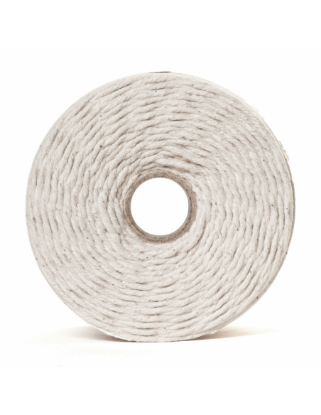 Natural 3 mm cotton macramé cord