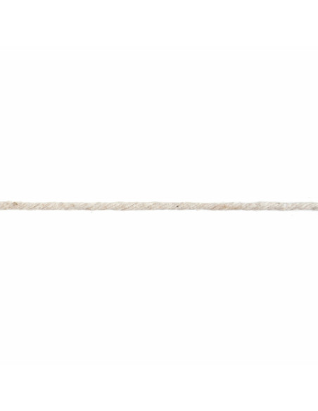 Natural 3 mm cotton macramé cord