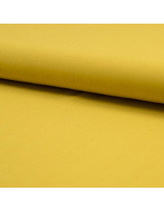 Viscose poplin fabric - Ochre yellow