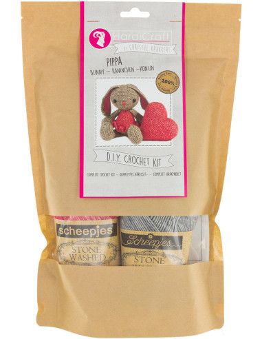 Crochet kit - Pippa the bunny