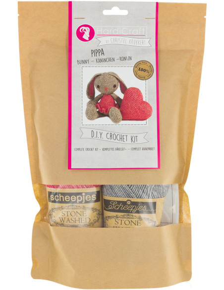 Crochet kit - Pippa the bunny
