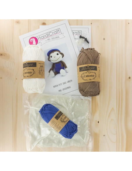 Crochet Kit - Bryan the Monkey