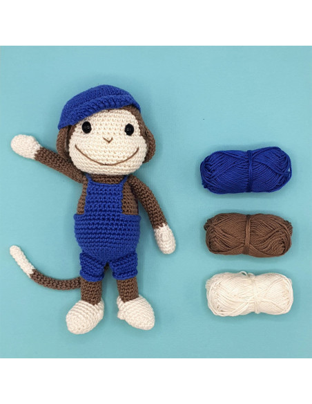 Crochet Kit - Bryan the Monkey