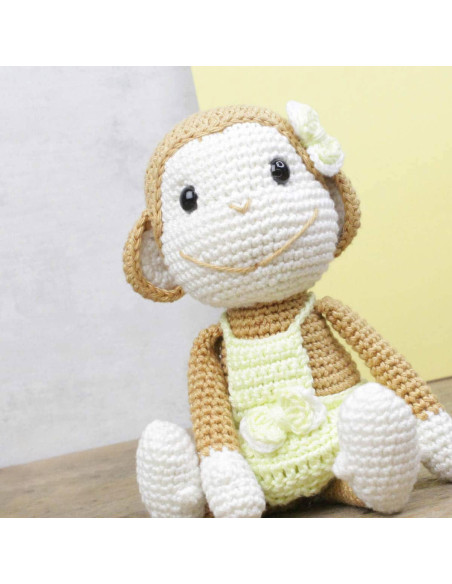 Crochet Kit - Nikki the Monkey